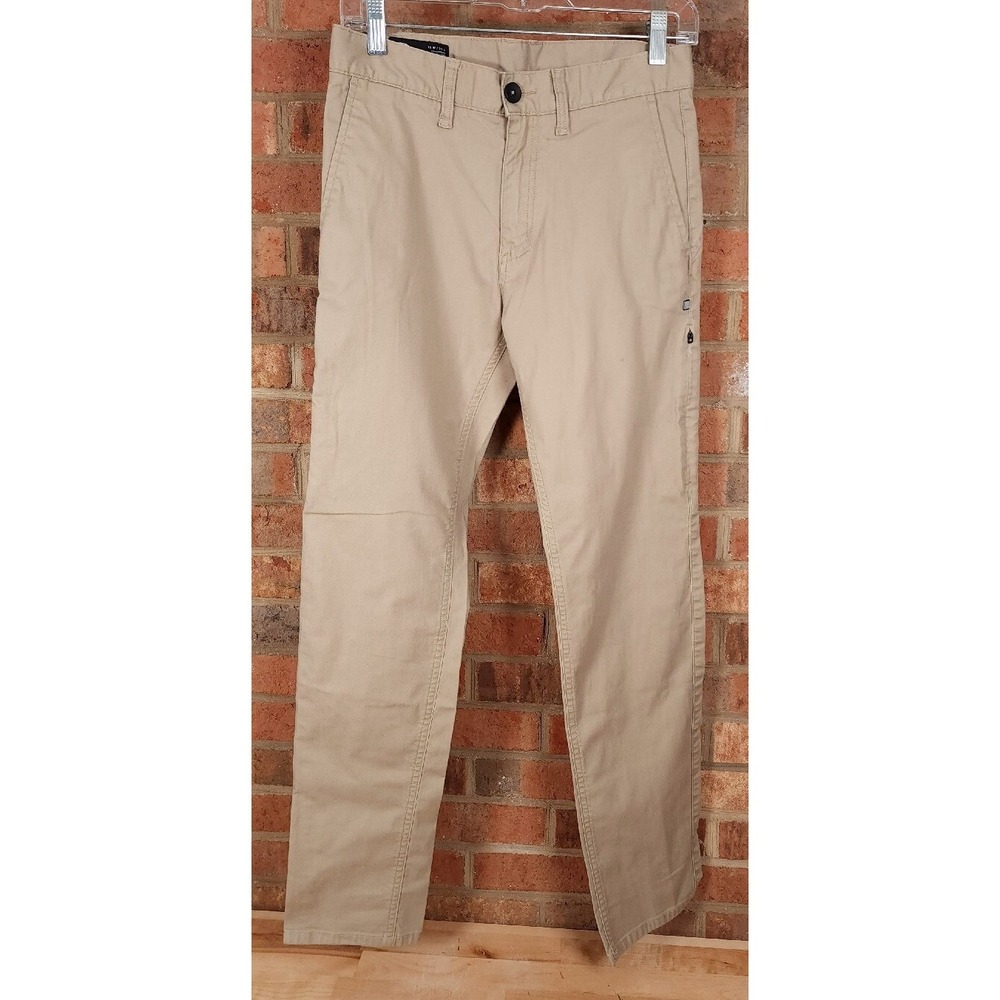 Oakley Icon Chino Pants Mens 30x32 Slim Tapered Tan Khaki Trousers